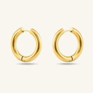 Classic Round Hoop Earrings