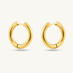 Classic Round Hoop Earrings
