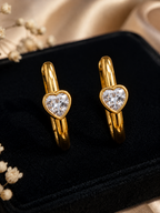 Heartlock Oval Hoops