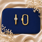 Heartlock Oval Hoops