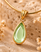 Peridot Teardrop