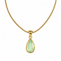 Peridot Teardrop