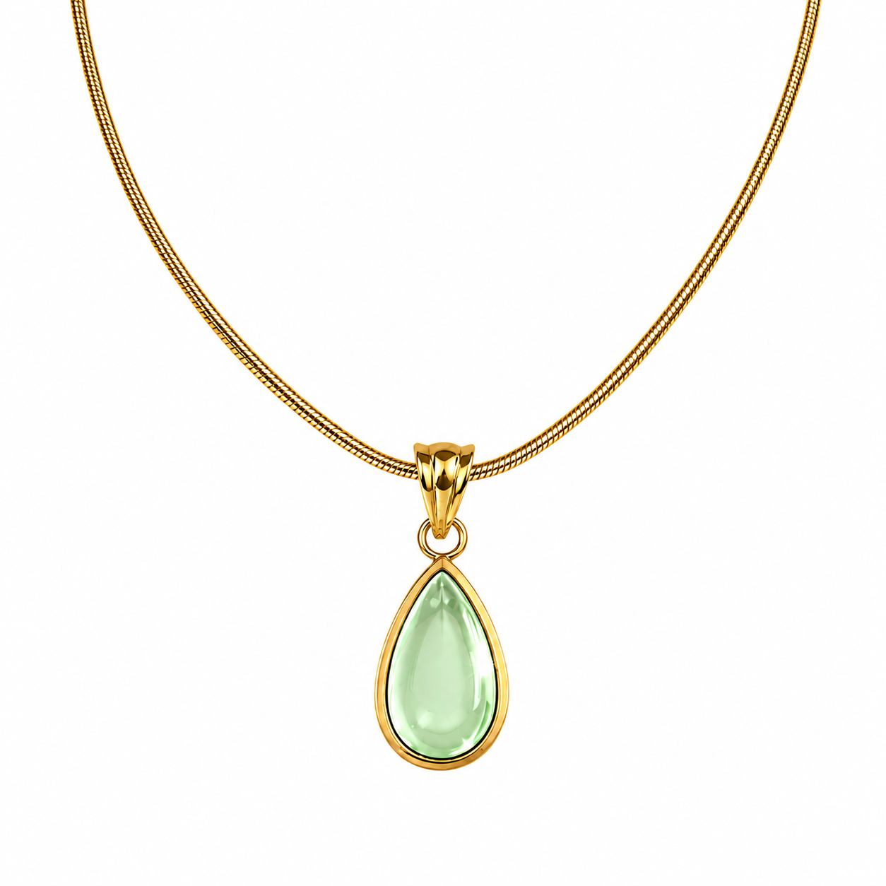 Peridot Teardrop