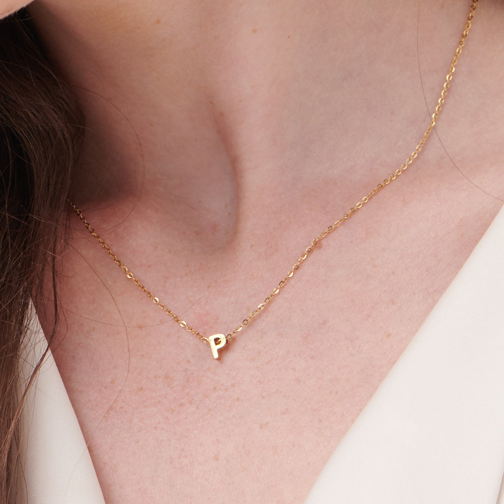 Small Letter Necklace